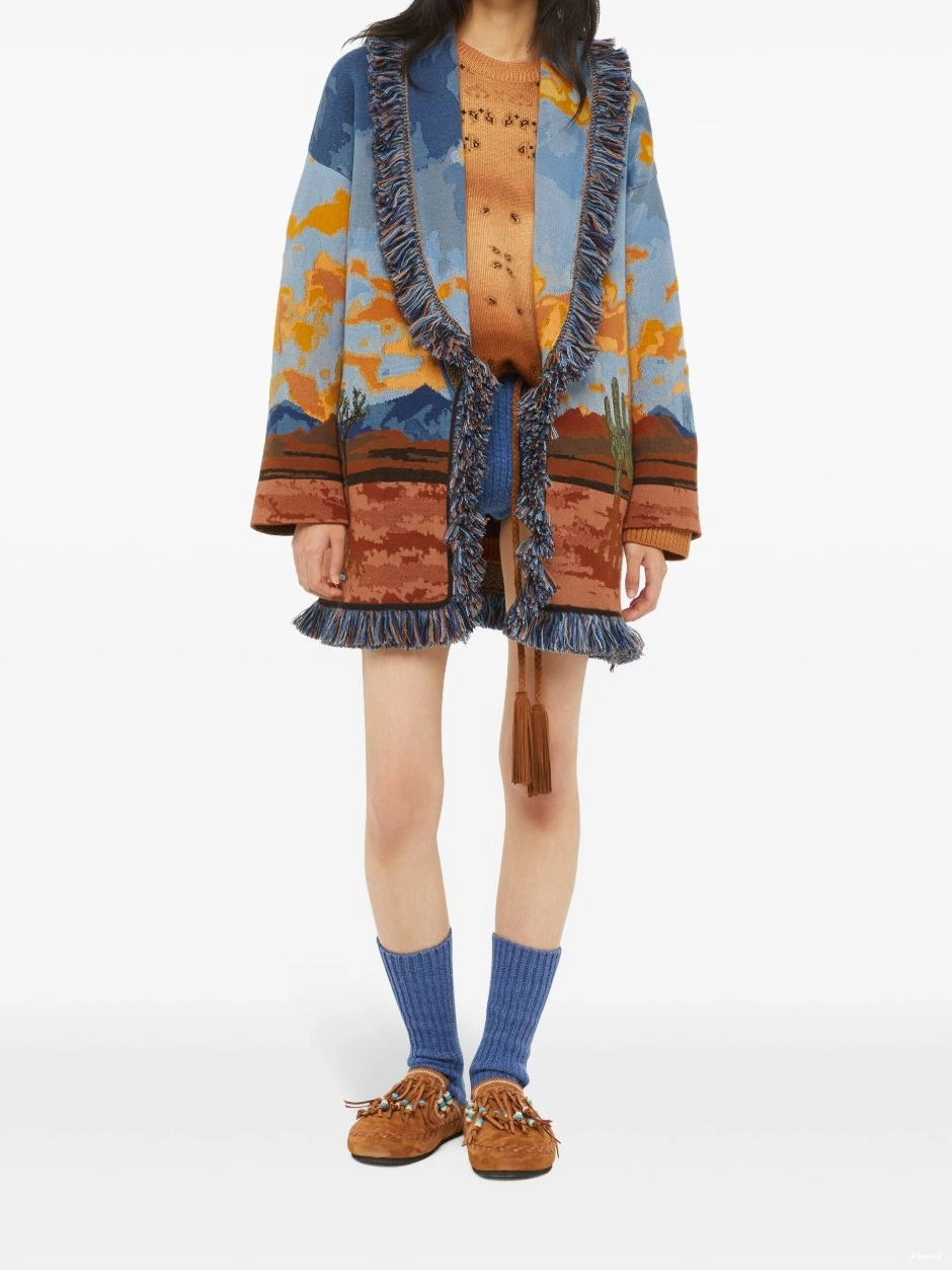 Affordable Alanui Women wool-blend cardigan On Road The 0704